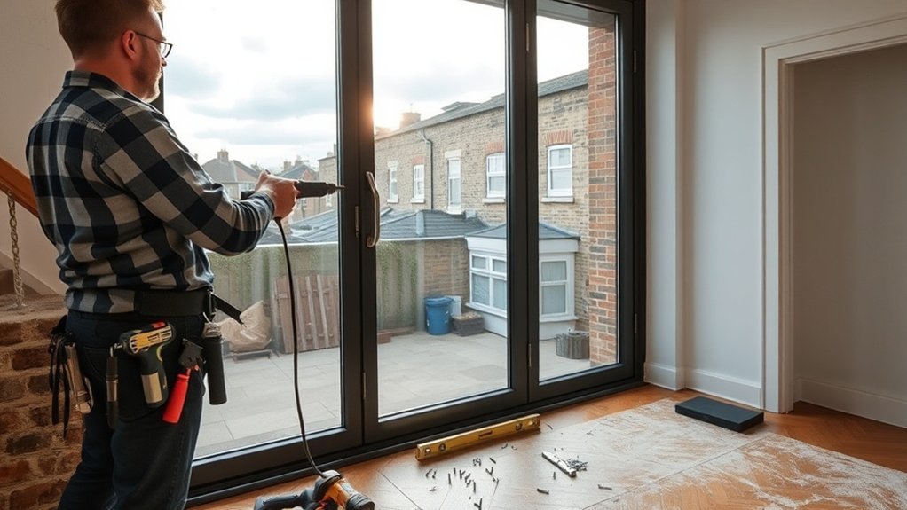 Aluminium Door Installation Stockwell