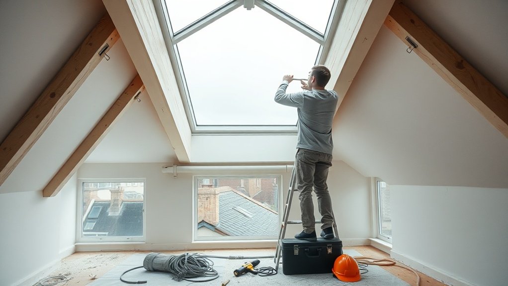 Electric Skylight Installation Stockwell
