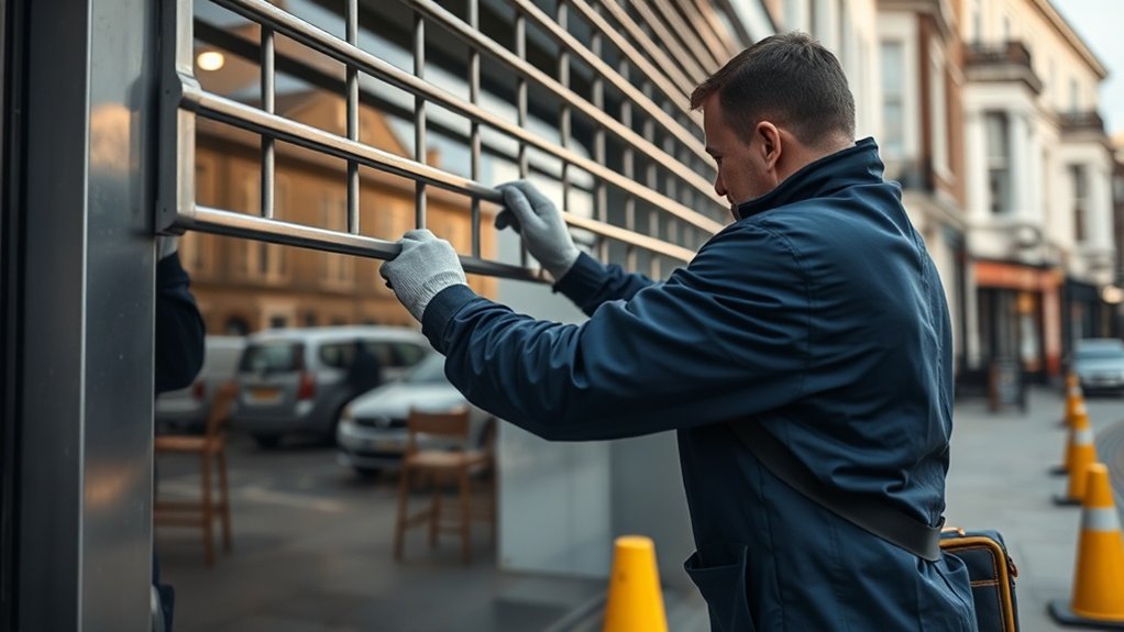 Security Grille Installation Stockwell